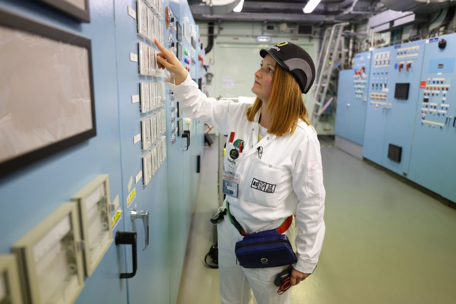 Technicienne maintenance nucléaire